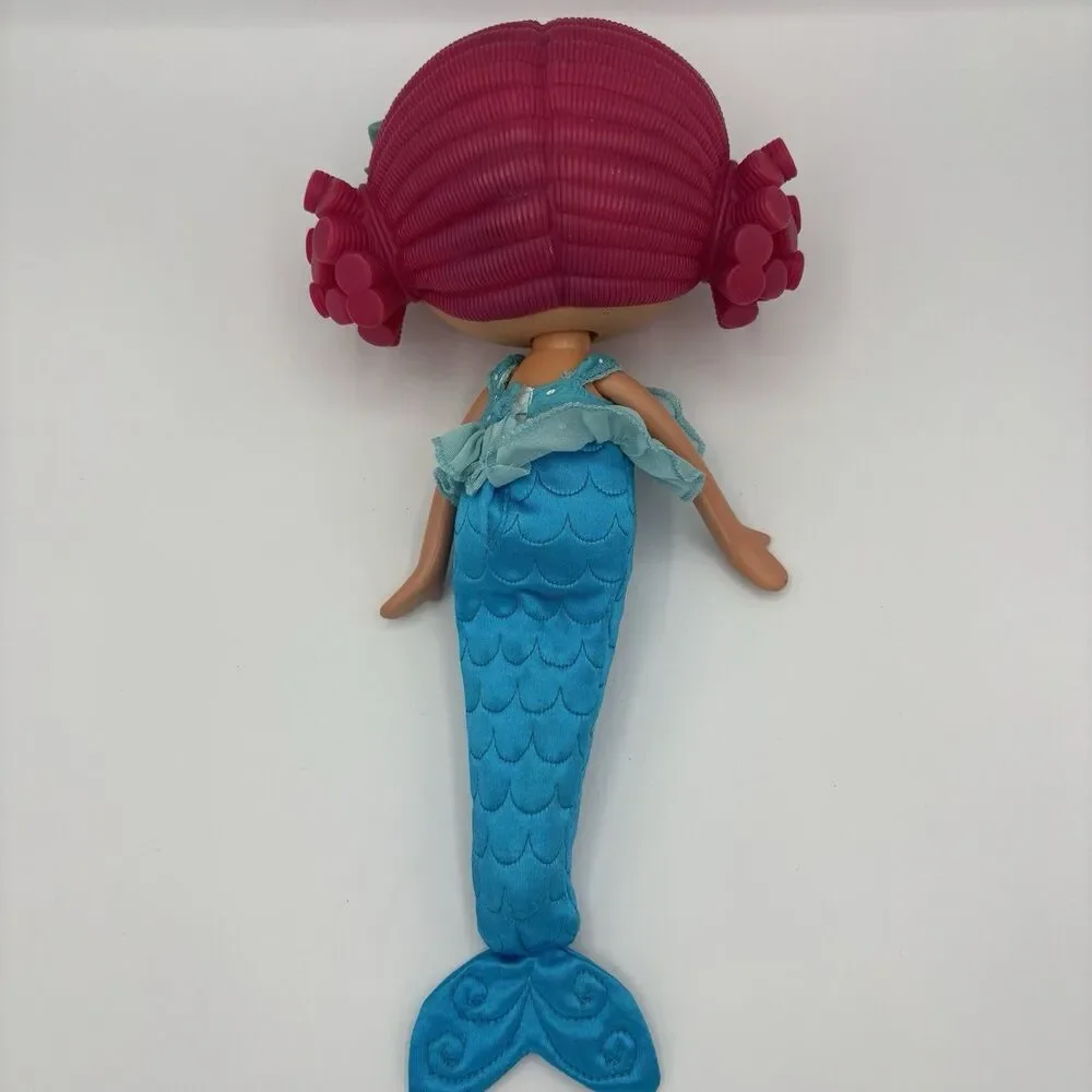 Lalaloopsy Coral Sea Shells 12” Full Size Doll Pink Hair Mermaid Outfit Sew